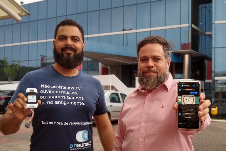 Adilair Silva, co-fundador e CMO da Onsurance e Ricardo Bernardes, fundador e CEO.