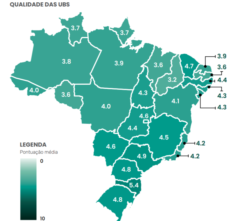 Qualidade das UBS no Brasil