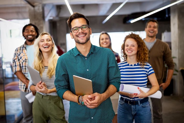 Jovens empreendedores